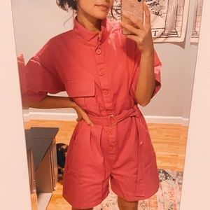 Pink Jumpsuit